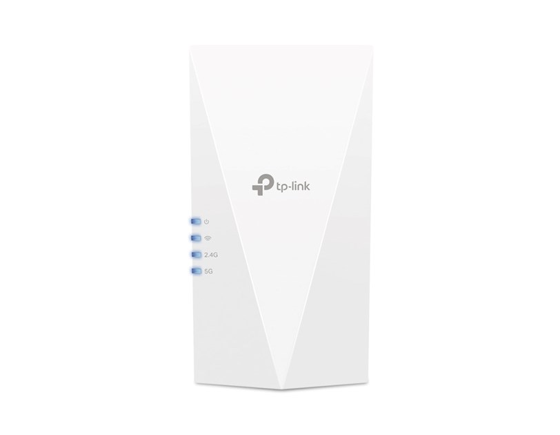 TP-Link AX1800 bežični pojačivač dometa (Wi-Fi 6 Range Extender), Dual Band 574Mbps/1201Mbps (2.4GHz/5GHz), 802.11a/n/ac/ax/b/g/n, 1×G-LAN, 2×interna antena