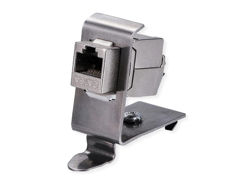 Roline DIN rail adapter (prazni) za 1 Keystone modul