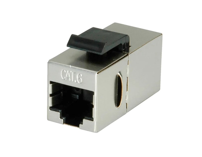 Roline VALUE RJ45 Keystone Modular Coupler Cat.6/Class E, STP, metalno kućište