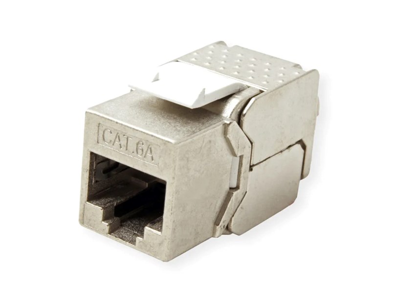 Roline VALUE RJ45 Keystone konektor Cat.6a/Class EA, STP (tool-free), slim