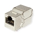 Roline VALUE RJ45 Keystone konektor Cat.6a/Class EA, STP (tool-free), slim