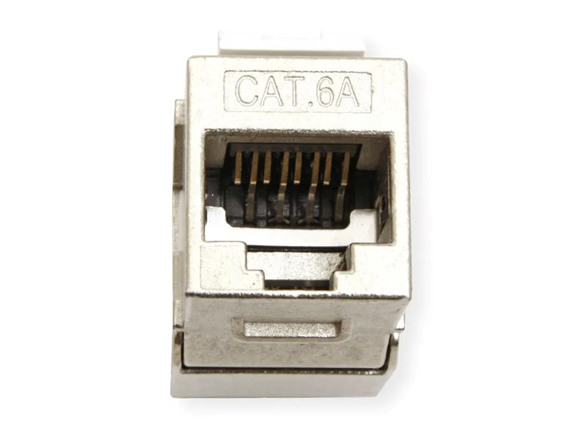 Roline VALUE RJ45 Keystone konektor Cat.6a/Class EA, STP (tool-free), slim