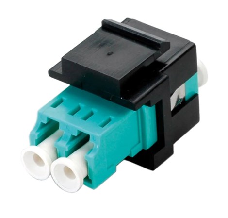 Roline optička keystone utičnica, LC Duplex, Multimode, OM3