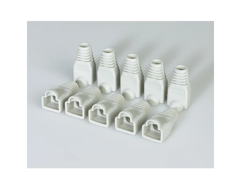 Roline RJ45 pregibnica za konektor, siva (10 kom./pak.)