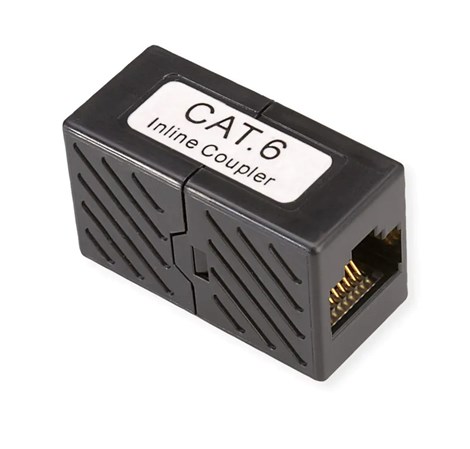 Roline UTP RJ45 modularna spojnica Cat.6/Class E, plastična, crna