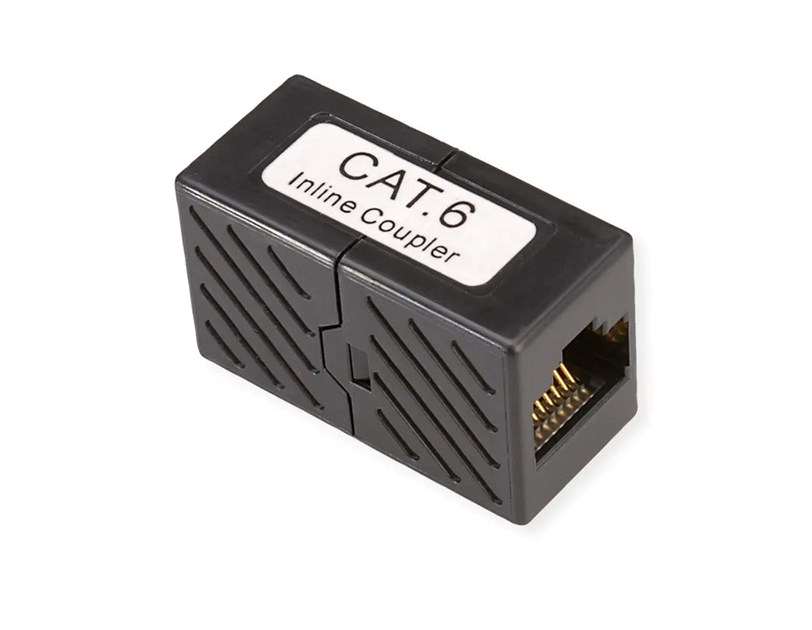 Roline UTP RJ45 modularna spojnica Cat.6/Class E, plastična, crna