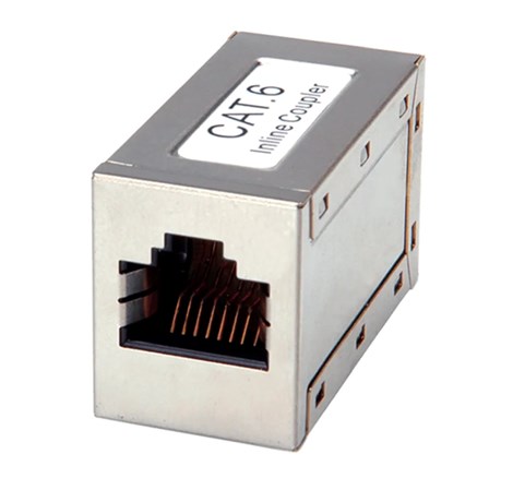 Roline STP RJ45 modularna spojnica Cat.6/Class E, metalna, srebrna