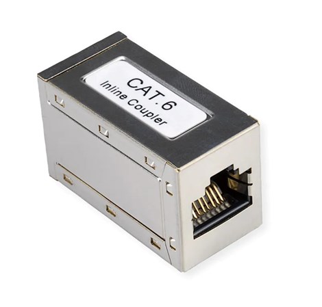 Roline STP RJ45 modularna spojnica Cat.6/Class E, metalna, srebrna
