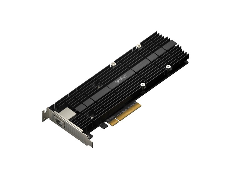 Synology E10M20-T1, M.2 SSD + 10GbE combo adapter