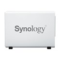 Synology DS223j DiskStation 2-bay NAS server, 2.5"/3.5" HDD/SSD podrška, 1GB DDR4, 1GbE×1, USB3.2 Gen1×2, Wake on LAN/WAN