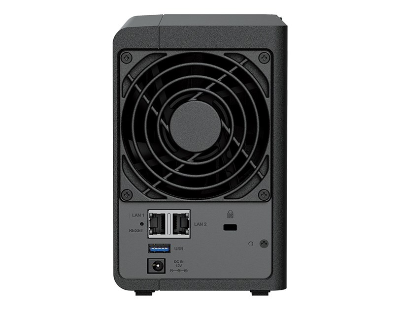 Synology DS224+ DiskStation 2-bay All-in-1 NAS server, 2.5"/3.5" HDD/SSD podrška, Hot Swappable HDD, Wake on LAN/WAN, 2GB, 2×1GbE