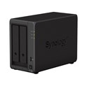 Synology DS723+ DiskStation 2-bay All-in-1 NAS server, 2.5"/3.5" HDD/SSD podrška, Hot Swappable HDD, Wake on LAN/WAN, 2GB, 2×G-LAN, USB3.2 Gen 1/eSATA