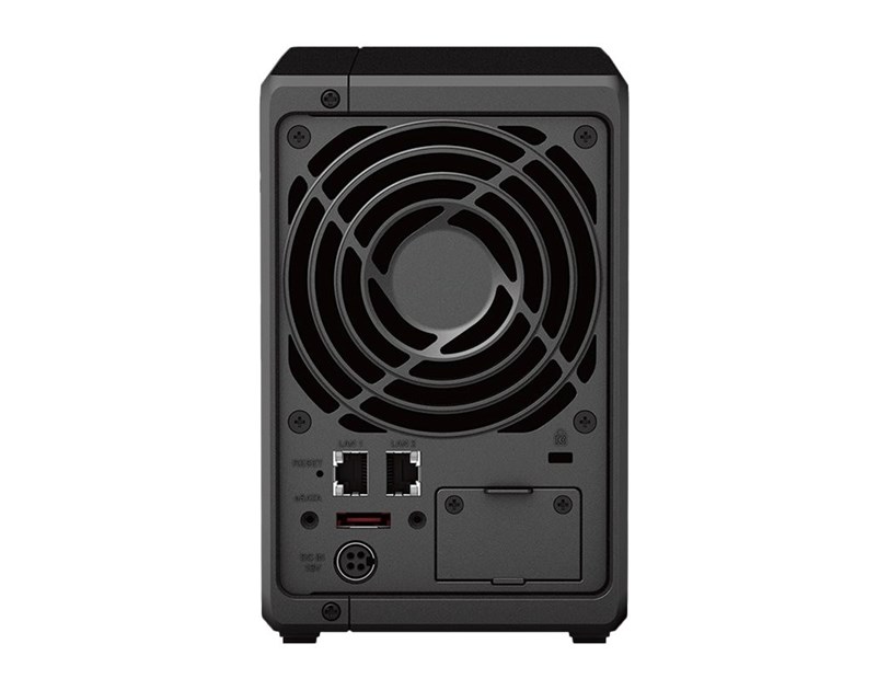 Synology DS723+ DiskStation 2-bay All-in-1 NAS server, 2.5"/3.5" HDD/SSD podrška, Hot Swappable HDD, Wake on LAN/WAN, 2GB, 2×G-LAN, USB3.2 Gen 1/eSATA