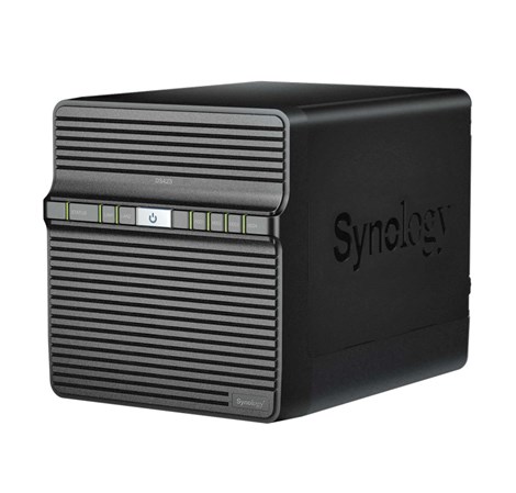 Synology DS423 DiskStation 4-bay NAS server, 2.5"/3.5" HDD/SSD podrška, Hot Swappable HDD, Wake on LAN/WAN, 2GB, 2×G-LAN, 2×USB3.2 Gen 1