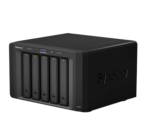 Synology DX517 5-bay uređaj za proširenje, 2.5"/3.5" HDD podrška, Hot Swappable HDD, eSATA