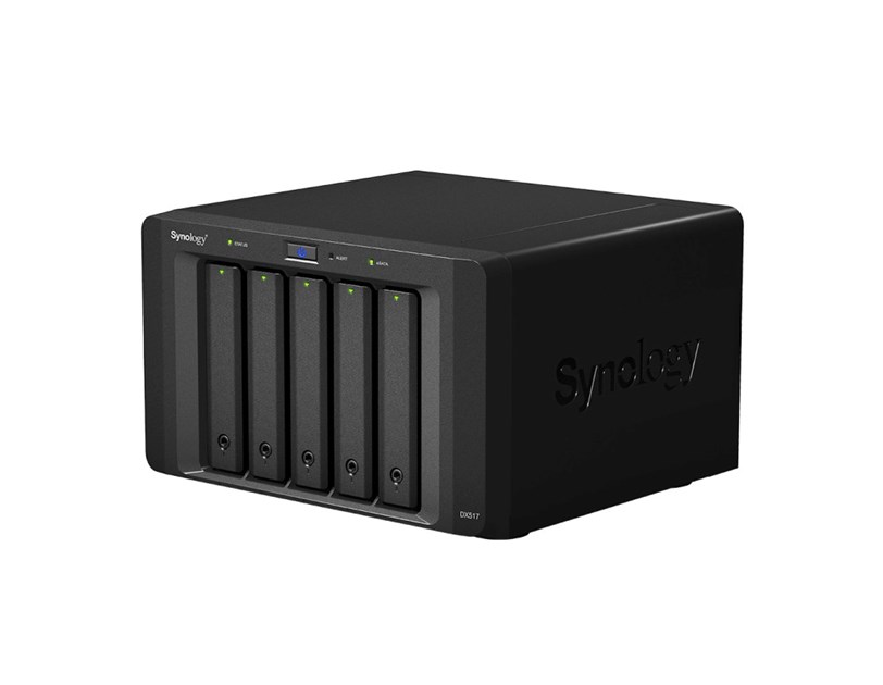 Synology DX517 5-bay uređaj za proširenje, 2.5"/3.5" HDD podrška, Hot Swappable HDD, eSATA