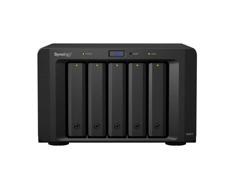 Synology DX517 5-bay uređaj za proširenje, 2.5"/3.5" HDD podrška, Hot Swappable HDD, eSATA