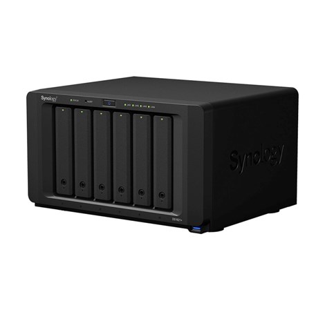 Synology DS1621+ DiskStation 6-bay All-in-1 NAS server, 2.5"/3.5" HDD/SSD/M.2 podrška, Wake on LAN/WAN, 4×G-LAN