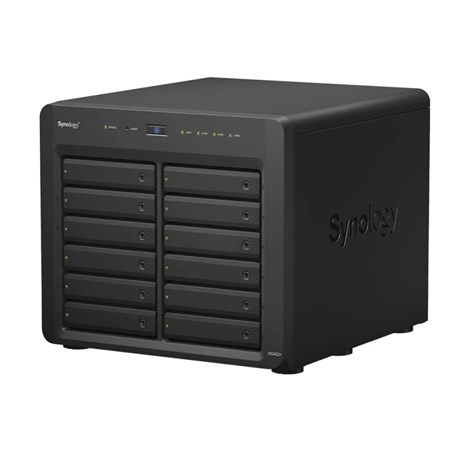 Synology DS2422+ DiskStation 12-bay NAS server, 2.5"/3.5" HDD/SSD podrška, Hot Swappable HDD, Wake on LAN/WAN, Link Aggregation, 4GB DDR4, 4×G-LAN