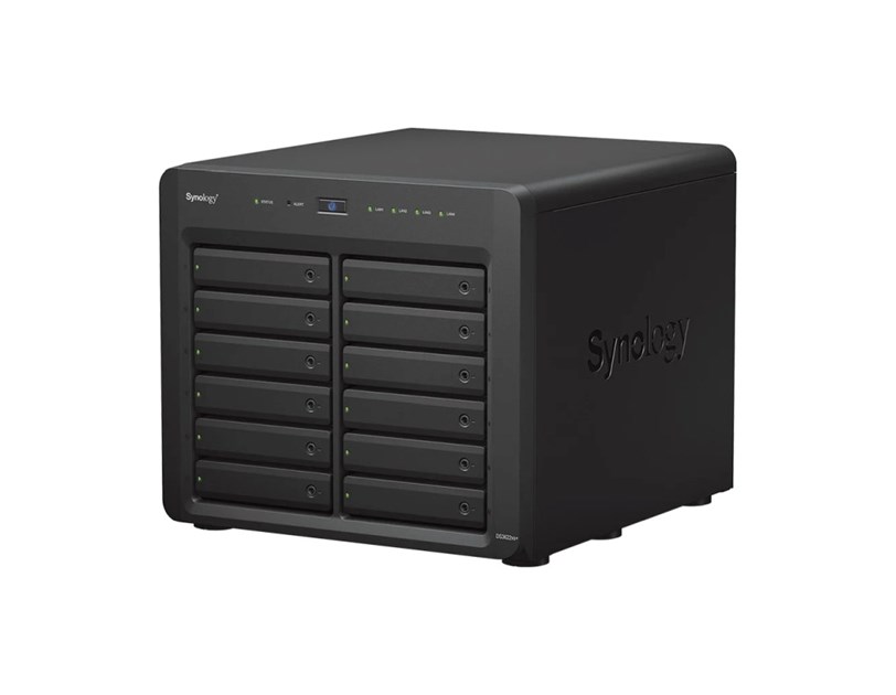 Synology DS3622xs+ DiskStation 12-bay NAS server, 2.5"/3.5" HDD/SSD podrška, Hot Swappable HDD, Wake on LAN/WAN, 16GB DDR4, 2×G-LAN/2×10GbE, USB3.2 Gen 1