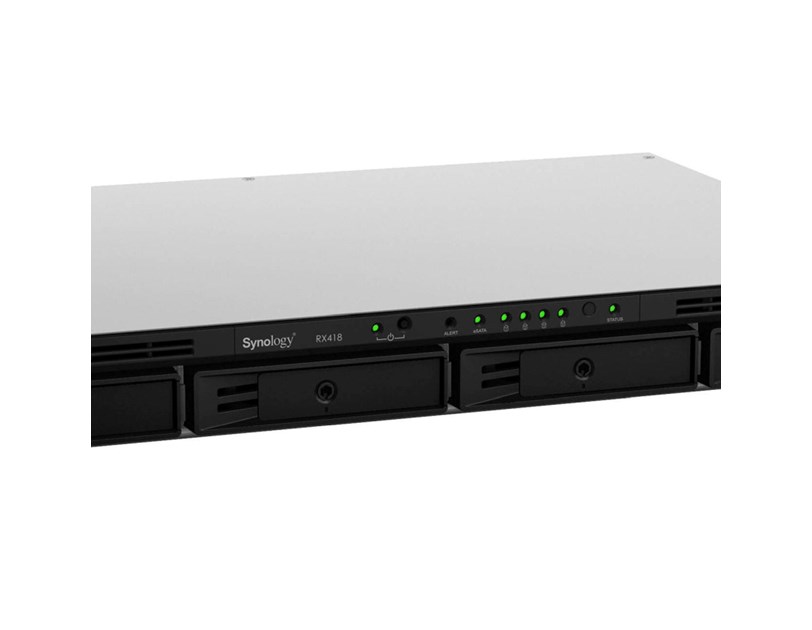 Synology RX418 4-Bay uređaj za proširenje RackStation RS815/RS816/RS815(RP)+/RS816(RP)+, 2.5"/3.5" HDD/SSD, Hot Swappable