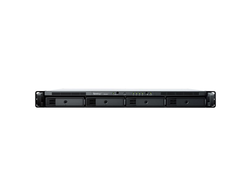 Synology RS422+ RackStation 4-bay NAS server, 2.5"/3.5" HDD/SSD podrška, Hot Swappable HDD, Wake on LAN/WAN, 2GB DDR4, 2×G-LAN