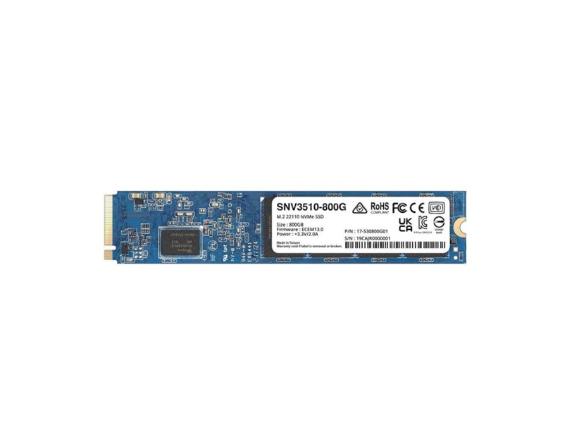 Synology 800GB SSD NVMe M.2 2280 (SNV3410-800G)