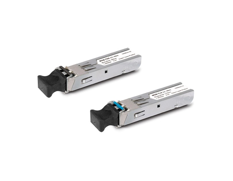 PLANET Gigabit SFP modul, Single-mod, MiniGBIC, LC sučelje, do 10km udaljenost