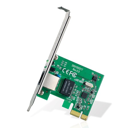 TP-Link Gigabit PCIe mrežna kartica 32-bit, 10/100/1000Mbps Auto-Negotiation RJ45 port, Auto MDI/MDIX
