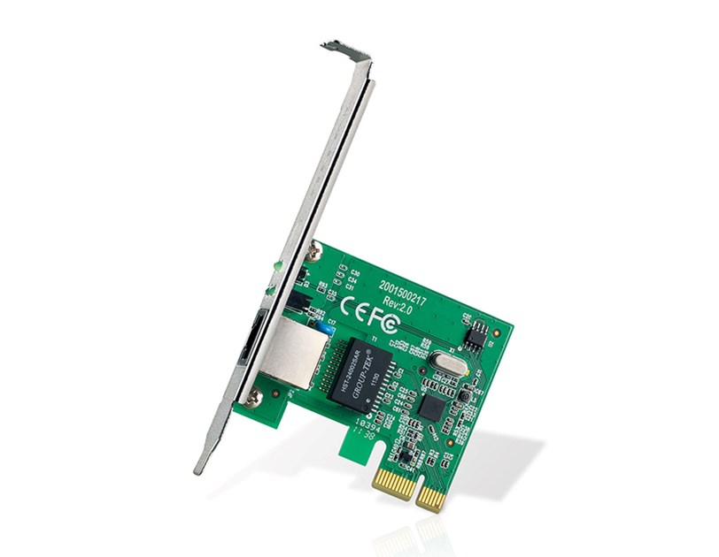 TP-Link Gigabit PCIe mrežna kartica 32-bit, 10/100/1000Mbps Auto-Negotiation RJ45 port, Auto MDI/MDIX