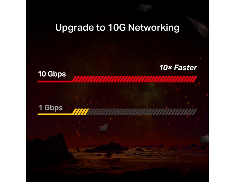 TP-Link 10 Gigabit PCIe mrežna kartica, low profile