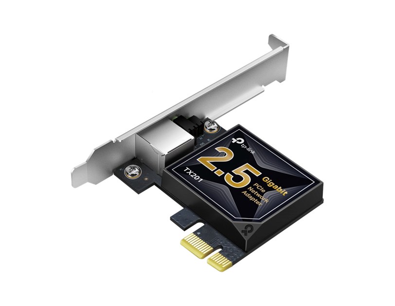 TP-Link TX201 Gigabit PCIe Mrežna kartica, 2.5 Gbps, 1xRJ45 port, PCI Express 2.1 x1