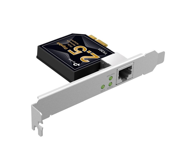 TP-Link TX201 Gigabit PCIe Mrežna kartica, 2.5 Gbps, 1xRJ45 port, PCI Express 2.1 x1