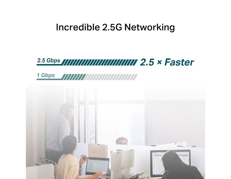 TP-Link TX201 Gigabit PCIe Mrežna kartica, 2.5 Gbps, 1xRJ45 port, PCI Express 2.1 x1