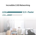 TP-Link TX201 Gigabit PCIe Mrežna kartica, 2.5 Gbps, 1xRJ45 port, PCI Express 2.1 x1