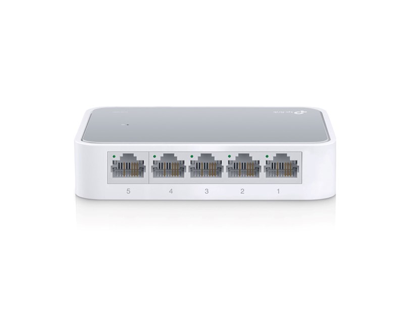 TP-Link 5-port mini Desktop preklopnik (Switch), 5×10/100M RJ45 ports, plastično kućište