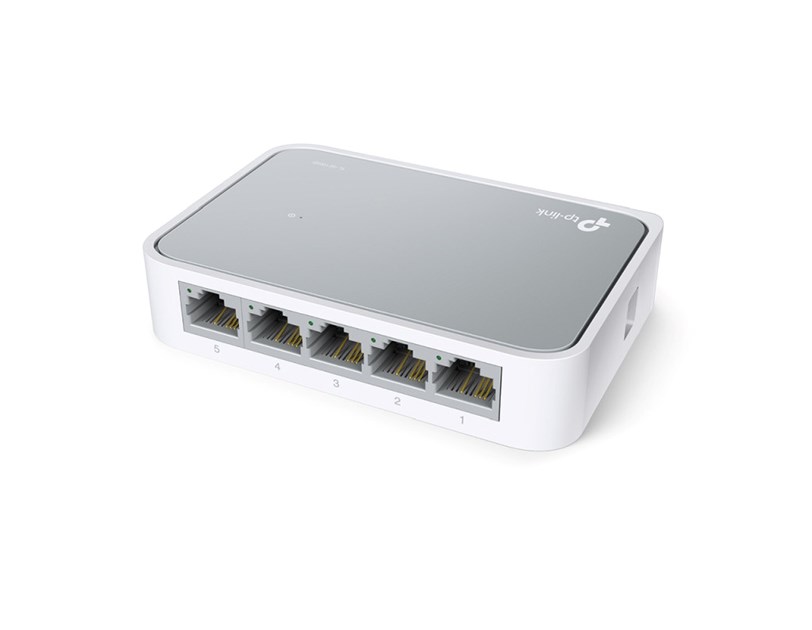TP-Link 5-port mini Desktop preklopnik (Switch), 5×10/100M RJ45 ports, plastično kućište