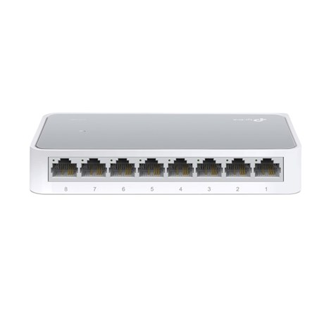 TP-Link 8-port mini Desktop preklopnik (Switch), 8×10/100M RJ45 ports, plastično kućište