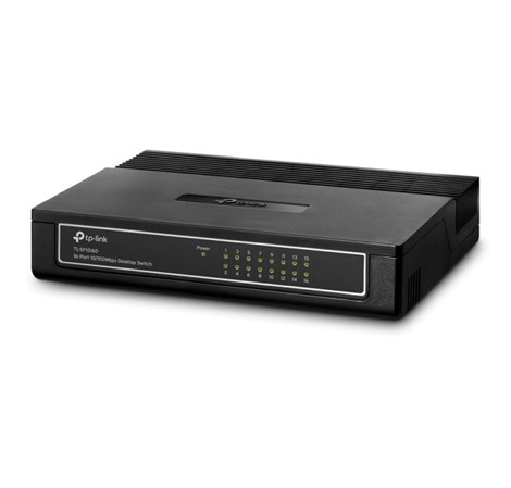 TP-Link 16-port Desktop preklopnik (Switch), 16×10/100M RJ45 ports, plastično kućište