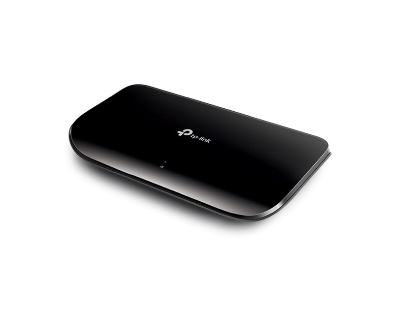 TP-Link 8-port Gigabit Desktop preklopnik (Switch), 8×10/100/1000M RJ45 ports, plastično kućište