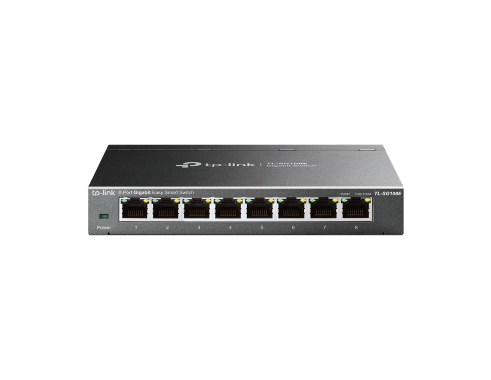 TP-Link 8-port Gigabit Easy Smart preklopnik (Switch), 8×10/100/1000M RJ45 ports, metalno kućište