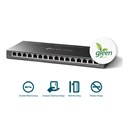 TP-Link 16-port Gigabit Easy Smart preklopnik (Switch), 16×10/100/1000M RJ45 ports, metalno kućište