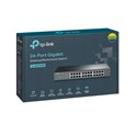 TP-Link 24-port Gigabit preklopnik (Switch), 24×10/100/1000M RJ45 ports, 13" Desktop/Rack, metalno kućište