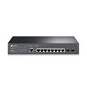 TP-Link Omada JetStream 8-port Gigabit L2 upravljiv preklopnik (Switch), 8×10/100/1000M RJ45 ports, 2×Gigabit SFP, 1U 13" rack-mount