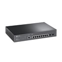 TP-Link Omada JetStream 8-port Gigabit L2 upravljiv preklopnik (Switch), 8×10/100/1000M RJ45 ports, 2×Gigabit SFP, 1U 13" rack-mount