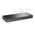 TP-Link 8-Port Omada JetStream Managed preklopnik (Switch) 10GE SFP+ L2+, 8×10G SFP+, RJ45/Micro-USB Console Port, 1U 19" Rack-mount
