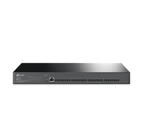 TP-Link 16-Port Omada JetStream Managed preklopnik (Switch) 10GE SFP+ L2+, 16×10G SFP+, RJ45/Micro-USB Console Port, 1U 19" Rack-mount