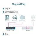 TP-Link 5-port Desktop preklopnik (Switch), 5×10/100M RJ45 ports + 4 PoE ports, metalno kućište (58W)
