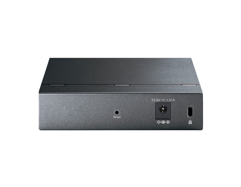TP-Link 5-port Gigabit PoE Easy Smart preklopnik (Switch), 5×10/100/1000M RJ45, 4×PoE+, metalno kućište, 13" (65W)