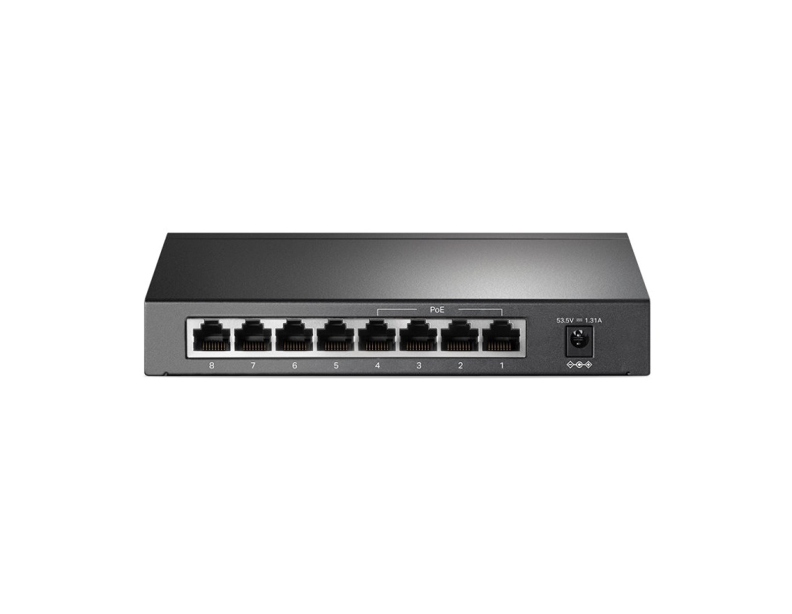 TP-Link 8-port Gigabit PoE preklopnik (Switch), 8×10/100/1000M RJ45 ports, 4×PoE ports, metalno kućište (53W)